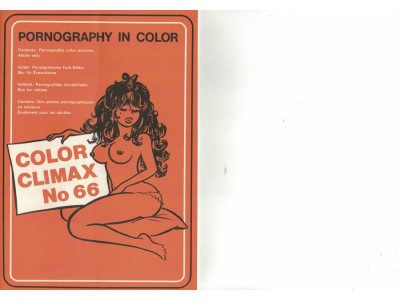 Color Climax  Nr. 66   XXX  Tid. 1975